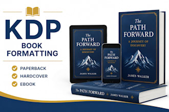 format your book for amazon KDP