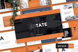 create real estate presentation property listing deck investor slides in canva
