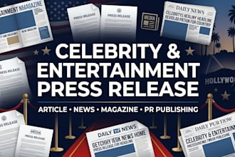 publish your celebrity news article on entertainment magazines