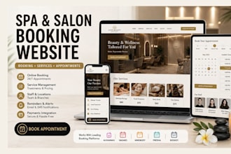 setup spa salon booking website with gloss genius vagaro mindbody fresha booksy