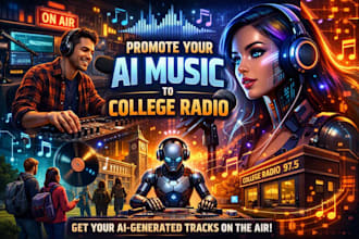 promote your ai music to targeted college radio stations