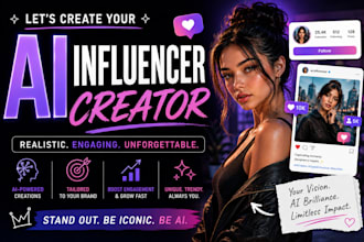 create a custom ai influencer