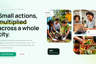 non profit website, charity, 501c3, nonprofit, ngo donation website on wordpress
