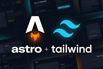 build a fast, responsive astro website with tailwind CSS