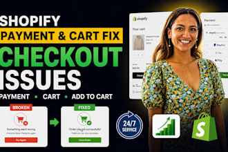 fix shopify payment, cart, add to cart issues and checkout issues