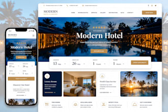 redesign airbnb landing page website, fix booking event vacation rental system