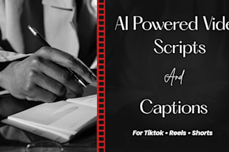 write engaging ai powered video scripts and captions for social media