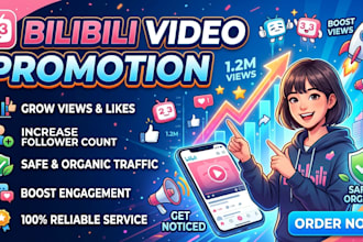 promote bilibili videos with china social media marketing and video promotions