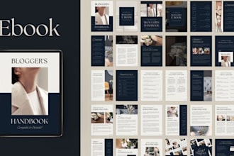 design fitness canva ebook workbook lead magnet PDF ebook layout product catalog