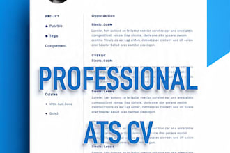 design  CV resume and cover letter
