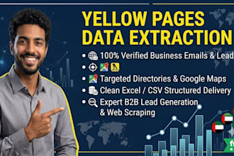 do yellow pages b2b lead generation and data extraction