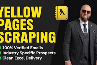 do yellow pages b2b lead generation and data extraction
