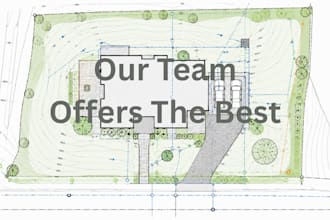 prepare utility plan grading plan site plan drainage plan erosion plan 2d floor