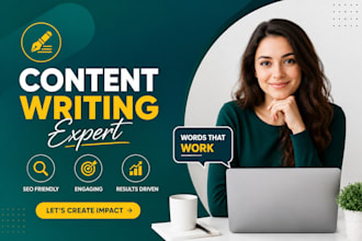 write SEO  blog content writer that ranks and converts