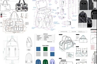 design tech pack duffle bag handbag tote bag backpack