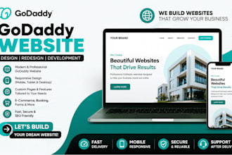 godaddy website design godaddy redesign develop godaddy website godaddy SEO