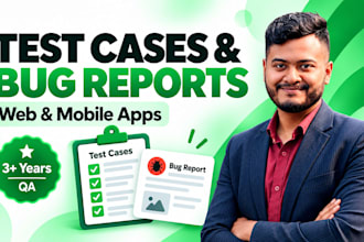 write detailed test cases and bug reports for your software