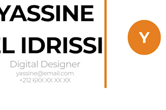 design a business card for your brand