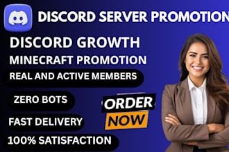 discord server promotion, gaming server promotion, minecraft, rust, fivem
