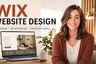do wix website design, create wix store, or wix  website development