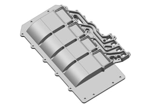 reverse engineer sheet metal mechanical part from 3d scan into precise cad model