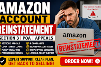 reinstate amazon account appeal letter plan of action section 3 suspension