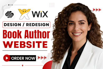 build author website book author website canva ebook design wix ecommerce