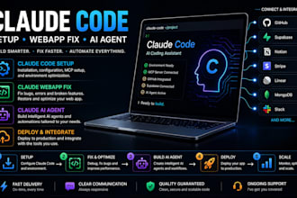 claude code setup claude webapp fix claude code claude ai agent