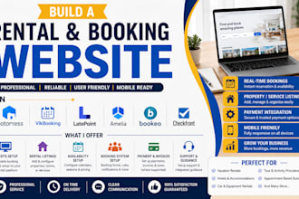 build a rental and booking website on motopress vikbooking amelia and checkfront