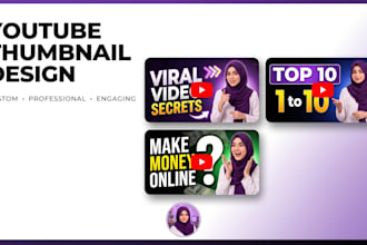 design eye catching youtube thumbnails for your videos