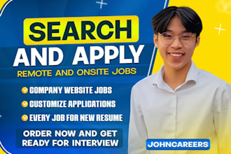 search and apply remote and onsite jobs for you