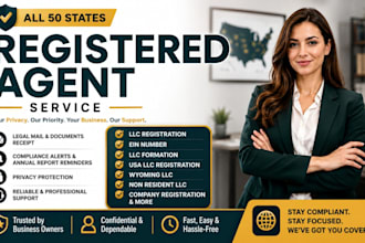 provide registered agent service in all 50 state