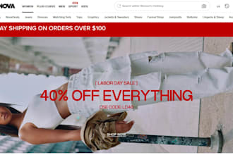 build fashion shopify website store shopify website clothing website store