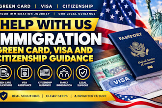 help with US immigration green card visa and citizenship guidance