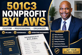 draft 501c3 nonprofit bylaws and operating documents