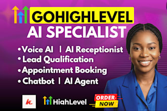 setup gohighlevel ai automation, gohighlevel ai agent, voice ai and chatbot