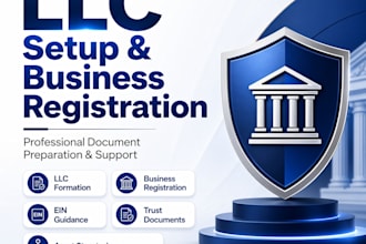 form your llc in wyoming, delaware or florida with ein and full setup