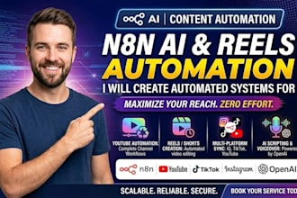 do ai n8n youtube automation n8n ai receptionist social media posting n8n