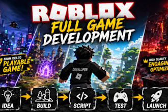 create roblox full game, roblox full game creation, roblox full game development