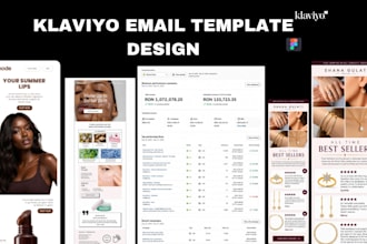 audit your klaviyo account and optimize figma to klaviyo emails