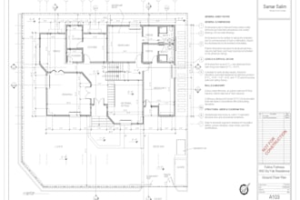 develop drawings for residential and commercial spaces for permit preparation