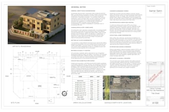 develop drawings for residential and commercial spaces for permit preparation