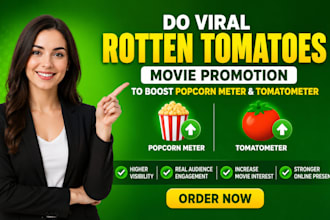 do viral rotten tomatoes movie promotion to boost popcornmeter tomatometer