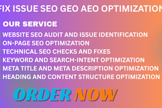 boost website search atlas al fix issue SEO GEO aeo optimization google ranking