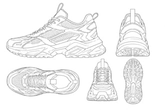 bag tech pack designer soft good backpack shoes sneaker footwear with tech pack