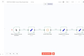 build a simple n8n workflow automation