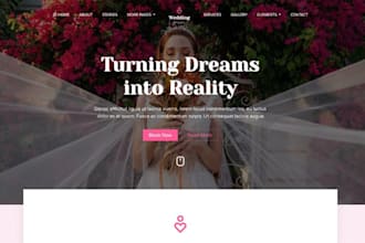 design squarespace wedding planner website wedding venue booking website