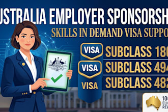 assist with australia employer sponsorship visa and 482 186 494 support