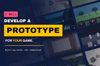 develop a game prototype for PC or mobile