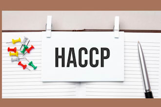 create a customized haccp and food safety plan for your food business